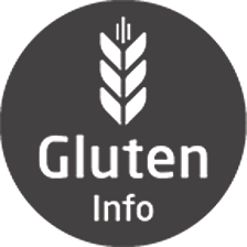 Gluten Info, das dieses Produkt auch für Zöliakiepatient:innen geeignet ist