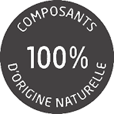 Logo 100% d'origine naturelle