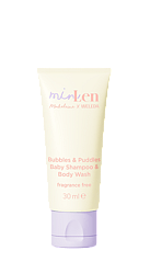 minLen Bubbles & Puddles Baby Shampoo & Body Wash by Madeleine x Weleda mini 30ml