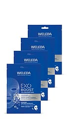 4x Exo Boost Collagen Tuchmaske Blauer Enzian
