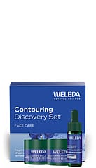 Weleda Contouring Discovery Set - Blue Gentian & Edelweiss. Face Serum, Day & Night Creams