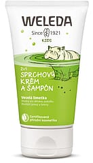 2 v 1 sprchovací krém a šampón Veselá limetka