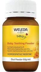 Baby Teething Powder bottle.