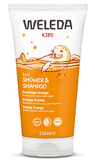 Kids 2in1 Shower & Shampoo Fruchtige Orange