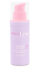 minLen Glow Right Face Serum av Madeleine x Weleda
