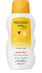 Calendula Baby Oil, Fragrance free