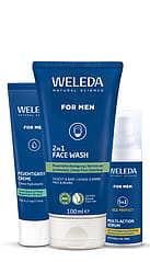 Männer Face Routine