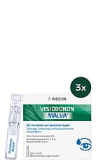 3x Visiodoron Malva® Augentropfen in Monodosen