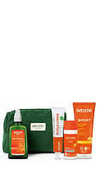 Routine sportive avec trousse