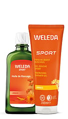 Duo Huile de Massage à l'Arnica + Gel Douche Arnica