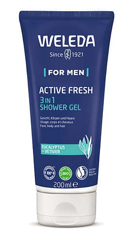 Gel Douche Men 3in1 Active Fresh pour Homme