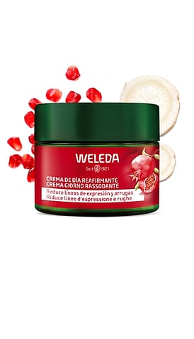 Crema de Día Reafirmante de Granada y Péptidos de Maca