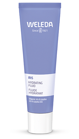 Fluide hydratant à l'Iris