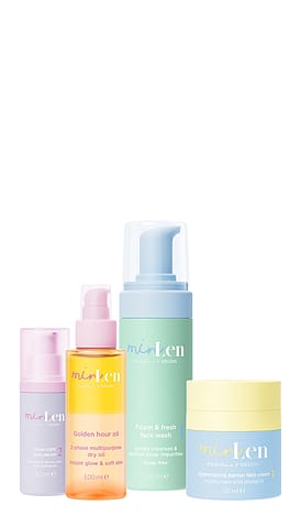 minLen Teens & Tweens Facecare Routine Bundle