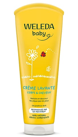 Crème lavante Corps et Cheveux au Calendula