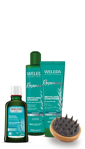 Revitalising Haircare Set mit Kopfhaut-Massagebürste