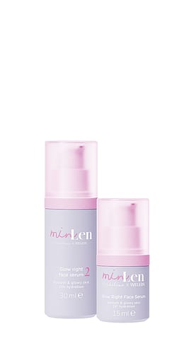 minLen Glow Right Face Serum