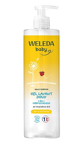 Gel lavant doux Calendula sans parfum