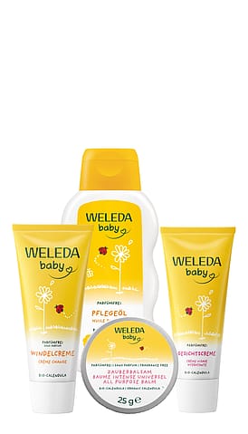 Parfümfreies Babypflege Set