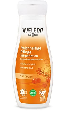 Reichhaltige Pflege Körperlotion Sanddorn