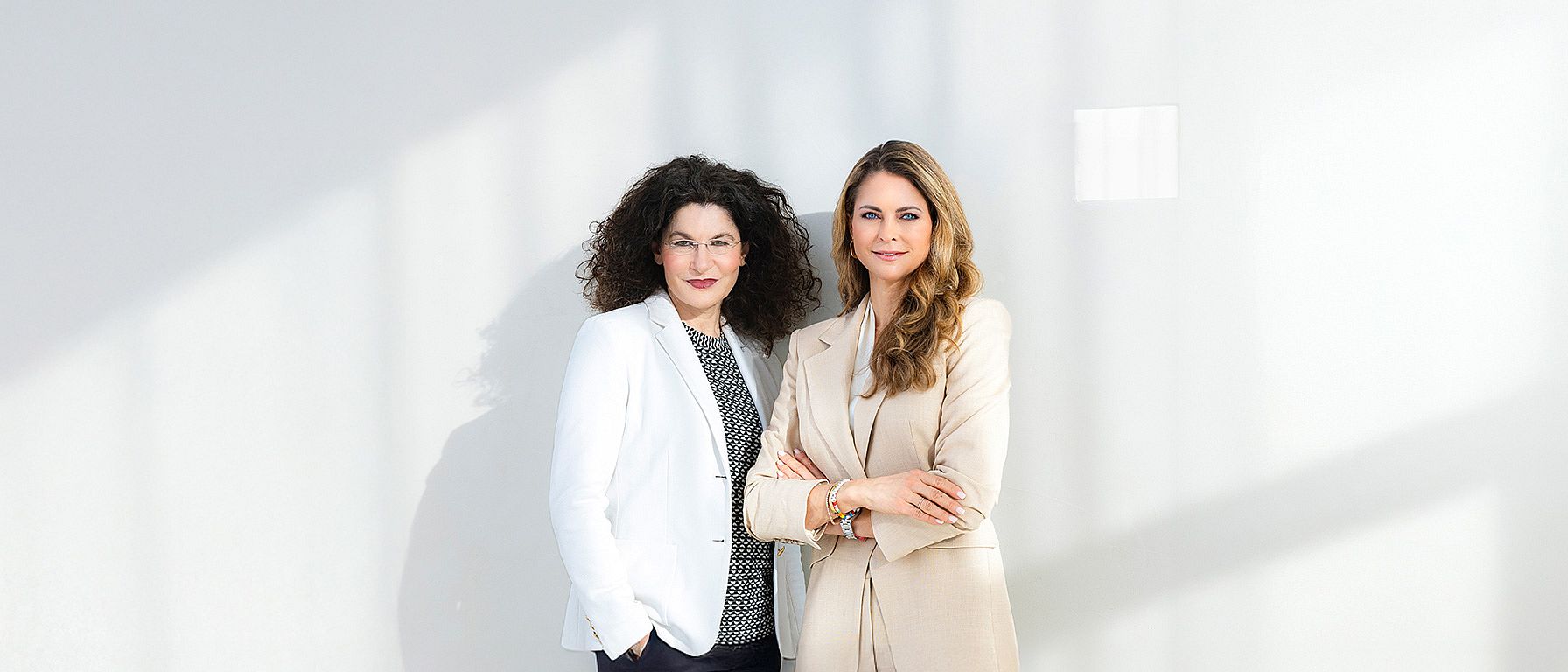 Prinzessin Madeleine und Tina Müller