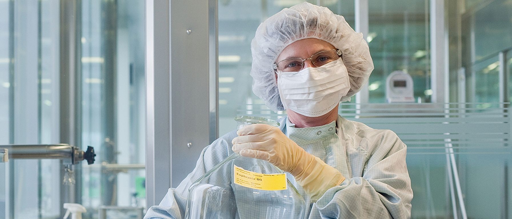Mitarbeiter im Labor