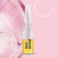 Le sérum réparateur pour la peau à la rose musquée dans son nouvel emballage