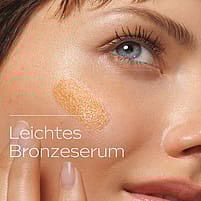 Model trägt Produkt auf