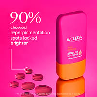Model applies product
