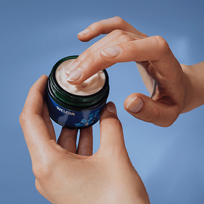 Blauwe gentiaan dagcrème