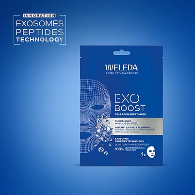 EXO BOOST Masque Gentiane Bleu