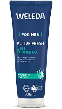 Gel Douche 3 en 1 Active Fresh