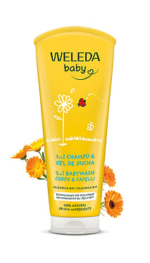 Champú y Gel de Ducha de Caléndula