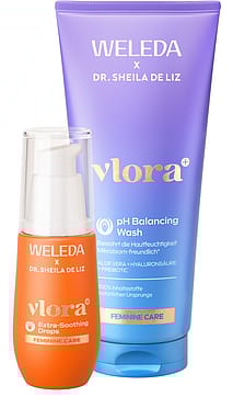 Intimpflege Set Vlora+ pH Balancing Wash & Extra Soothing Drops