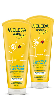 Calendula Shampoo & Body Wash x2