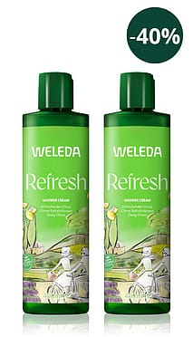REFRESH sprchový krém – výhodné balení 2× 400 ml
