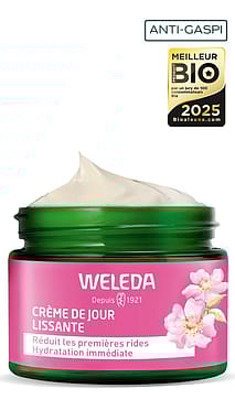 Crème de Jour lissante Rose Musquée & Thé blanc