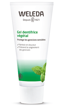 Gel dentifrice végétal