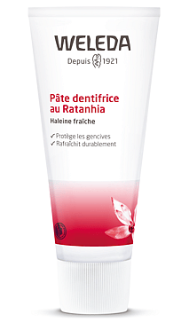Pâte dentifrice au Ratanhia