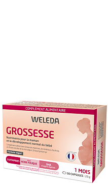 Complément alimentaire Grossesse - 1 mois - 30 capsules