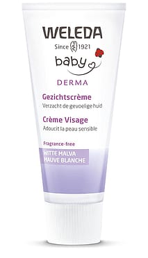 Baby Sensitive Crème Visage à la Mauve Blanche