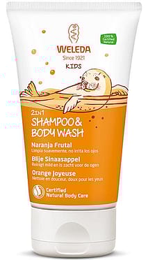 Kids 2in1 Shampoo & Body Wash Blije Sinaasappel