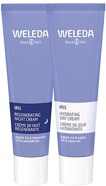 Iris Hydrating Skin Balancing Set; Day- and Night Cream.