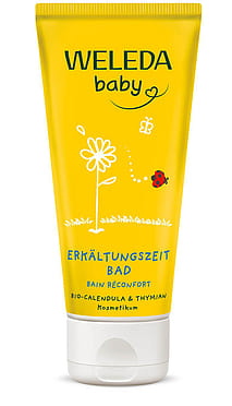 Calendula Erkältungszeit Bad