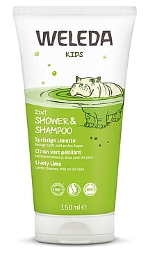 Kids 2in1 Shower & Shampoo Spritzige Limette