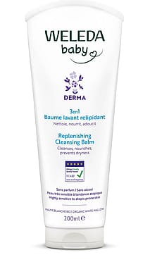 Baby Derma Balsam de curățare 3 în1 cu nalbă albă, 200 ml