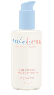 minLen Soft Cuddles Baby Body Lotion by Madeleine x Weleda