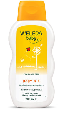 Calendula Baby Oil Fragrance Free