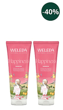 HAPPINESS sprchový gel – výhodné balení 2× 200 ml