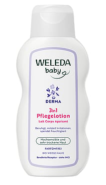 Derma 3en1 Lait Corps Apaisant Mauve Blanche